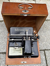 AEG Mignon Schreibmaschine Zeigerschreibmaschine SEHR ALT