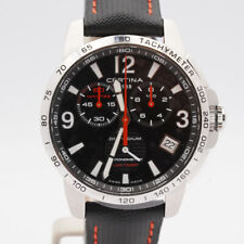 CERTINA DS PODIUM QUARZ CHRONO HERREN UHR 39MM STAHL SCHÖNER ZUSTAND NEU UNGETRA