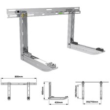 Wandhalterung Edelstahl KEPLERO SKP-120A Halterung Split Klimaanlage Aussengerät