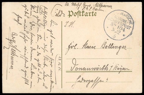 Feldpost wk - feldpost, 1.