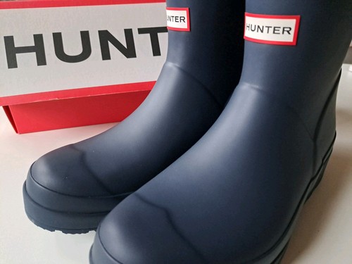Hunter gummistiefel blau 7 - gummistiefel, uk