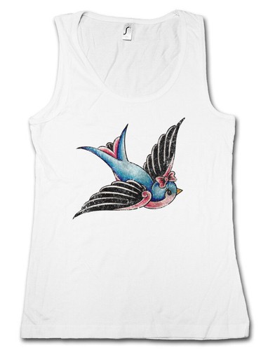 Oldschool tattoo swallow damen - oldschool,