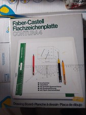 Faber-Castell Flachzeichenplatte CONTUR4  #1064 mit Winkel #1064W aus Nachlass