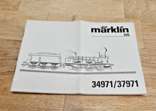 Märklin -34971,37971-Dampflok-H0  Beschreibung Bedienungsanleitung Tölz Tristan 