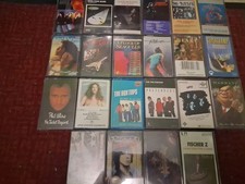Rock Musikkassetten Sammlung