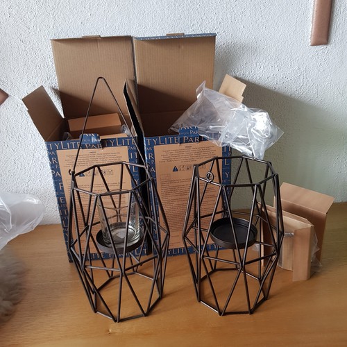 Votivkerzenhalter trigon - x,