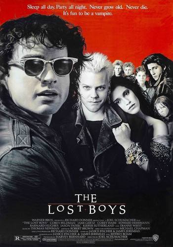 The lost boys poster - (1987),
