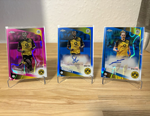 Topps chrome uefa 2025 lot - chrome,