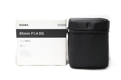 Sigma 85mm hsm art - 85mm, f1.4