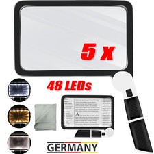 5-Fach Lupe mit 48 LED Licht
