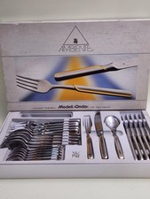 Gr/26 WMF Ambiente / Modell Onda / Cromargan /  24-teilig + 3 Kuchengabeln