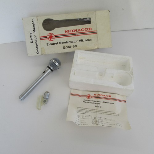 Vintage monacor electret - vintage,