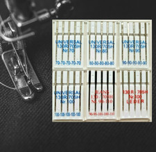 Nähmaschinennadeln Flachkolben  Jeans  Leder  70-80-90-100 Nähmaschine Nadeln