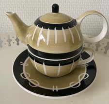 Tea for one Jodi-nv, Teekanne mit Tasse und Untertasse für 1 Person, Teeset