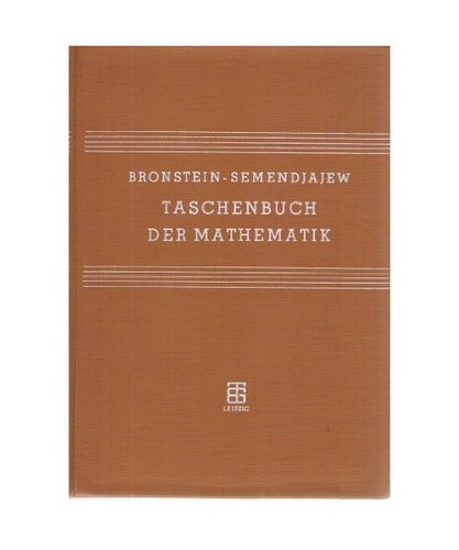 Taschenbuch der mathematik i - der,