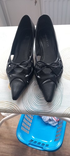Damenpumps schwarz 39 - 39,