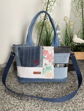 Jeanstasche Handmade ?Selbstgenäht ?Recycling Tasche ?