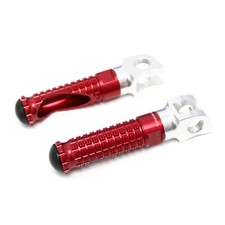 Red Billet Front Footpegs MPRO