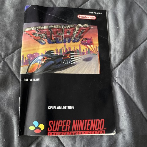 Zero spielanleitung - f-zero, /