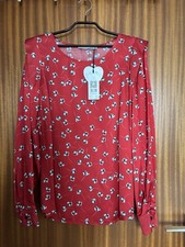 Damenbluse oui 42 rot - damenbluse,