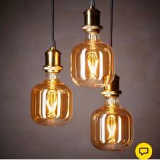 Ikea JÄLLBY Lampe Lampenaufhängung vermessingt goldfarbig 1,4 Meter