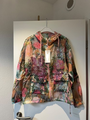 Rose sommerjacke bunt glitzer - rose,
