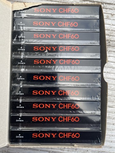 Sony chf kassetten - sony, 60