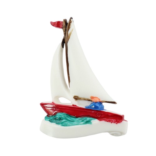 Anstecker pin segelboot jolle - segelboot,