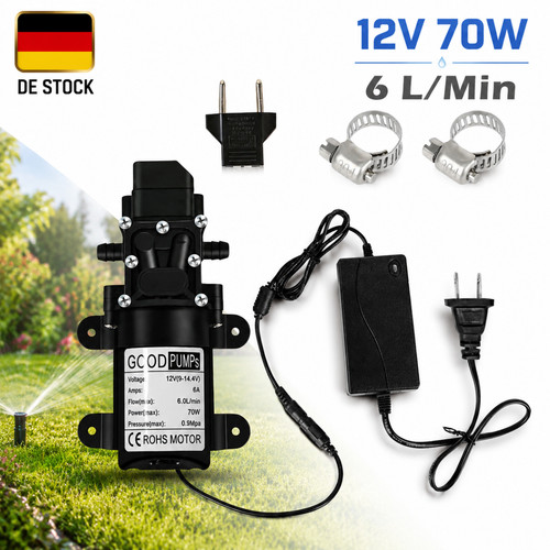 Membranpumpe 12v 70w - membranpumpe,