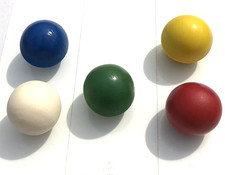 5 Boule Petanque Zielkugeln