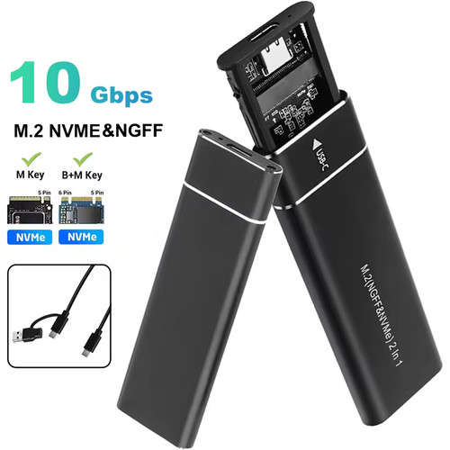 Ssd gehäuse nvme ngff - m.2, nvme/ngff