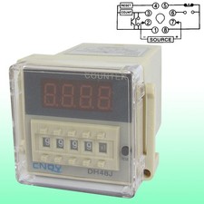 DH48J AC 110V 50/60Hz 1-999900