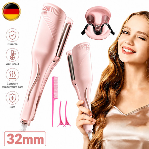 Lockenstab 32mm rosa für - rosa,