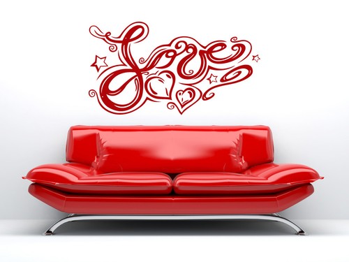 S255 xxl wandtattoo - wandtattoo, "love"