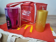 Coca Cola, GLÄSER  Konvolut ; KÜHLTASCHE ,Einkauftasche 