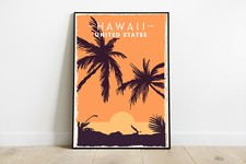 Hawaii Reiseposter, Hawaii