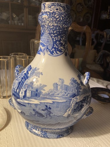 Vase copeland spode blue - vase,