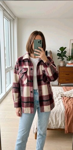 Zara hemdjacke shacket karo - zara,
