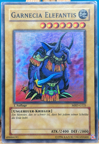 Garnecia elefantis - yu-gi-oh!,