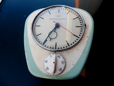 Wanduhr 40er Peweta Küchenmeister Vintage   PEWETA (Hamburg) "Küchenmeister  *