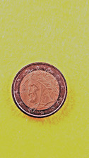 2 Euro Münze - Dante