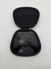 Xbox Elite Series 2 Controller  Schwarz - Case - getestet - Grip löst sich