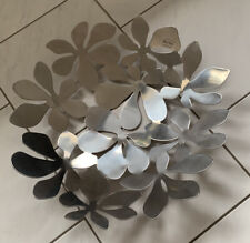 IKEA Obstschale Schüssel Schale Stockholm Monika Mulder Design Blumen Edelstahl