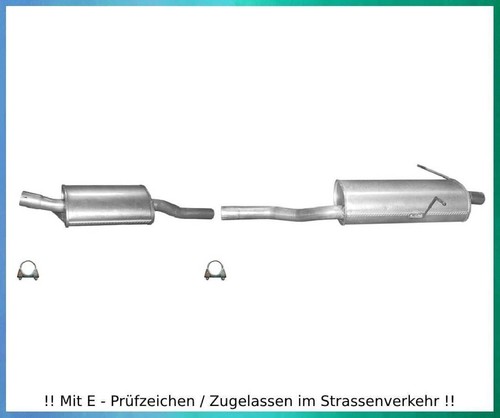 Auspuffanlage für bmw e46 - für,