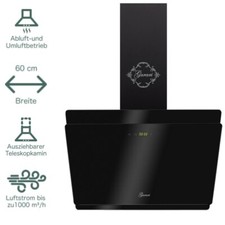 Kopffreihaube Dunstabzugshaube 60cm Gurari 411 1000m³/h AUSTELLER