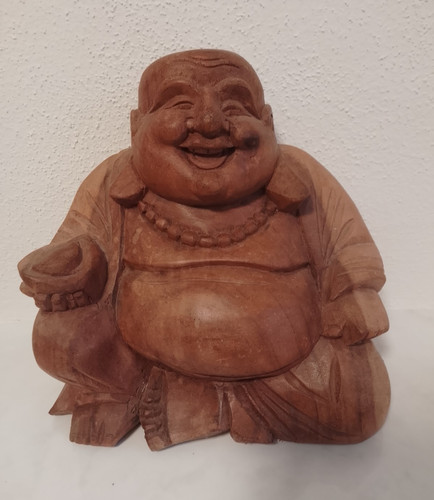Suar holzfigur lachender - suar-holzfigur,