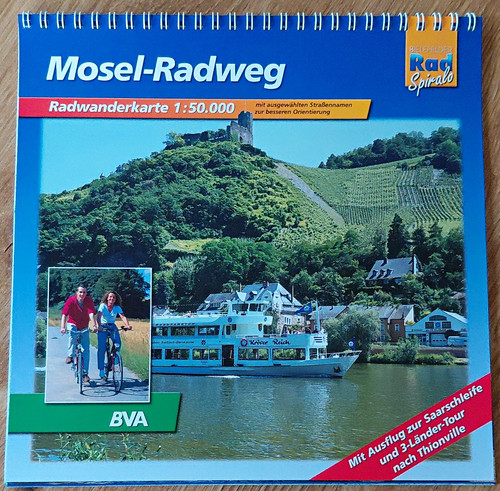 Mosel radweg fahrradkarte - mosel-radweg,