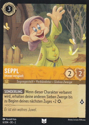 Seppl immer verspielt - -,