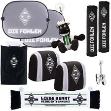 Borussia Mönchengladbach Autoschuhe Gurtpolster Autoschal Eiskratzer Jünter BMG