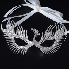 Strass Kristall Maske Paradies Vogel Venezia sexy Fasching Kostüm #308